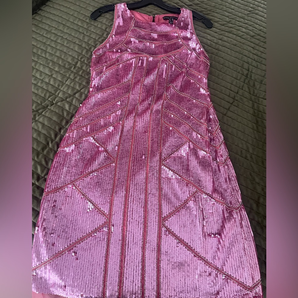 Midi pink dress